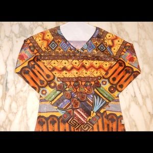 Vintage pattern blouse